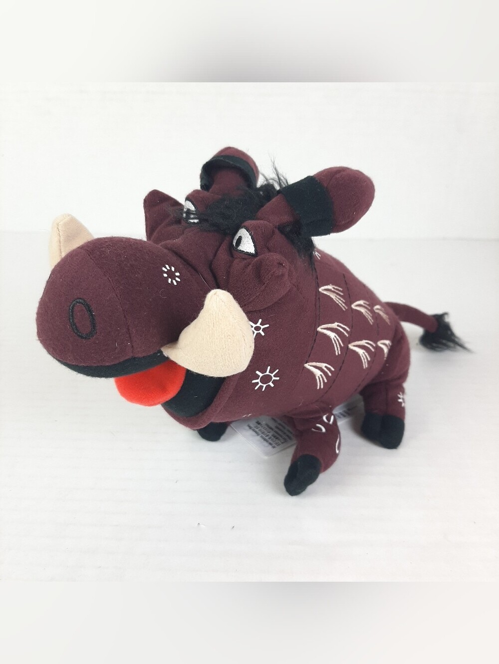 The Lion King Broadway Musical PUMBAA Disney 6½ Tall Plush Stuffed Animals Toy